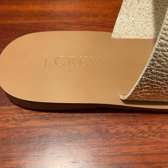 New J. Crew Slide on Sandals - Picture 4 of 4